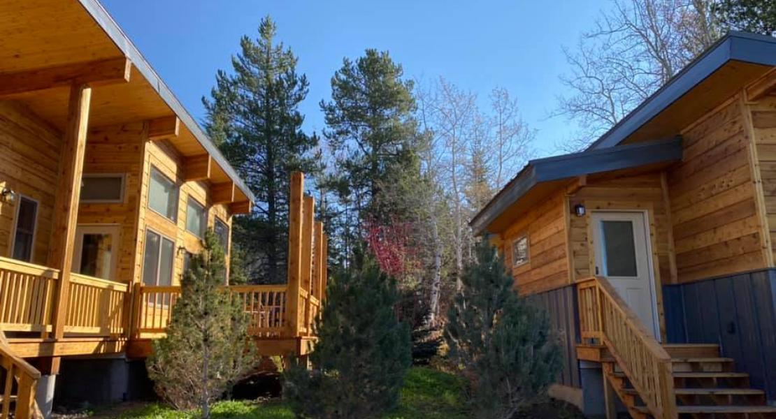 Cute Cabins, Knotty Pine